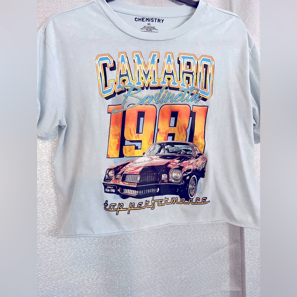 VINTAGE STYLE CAMARO CROP TOP